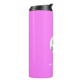 プロフェッショナルカスタマイズ可能なビジネスブランド深いピンク タンブラー (回転左)