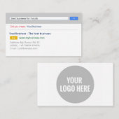 プロフェッショナルカスタマイズ可能なGoogle名刺 名刺 (正面/裏面)
