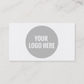 プロフェッショナルカスタマイズ可能なGoogle名刺 名刺 (裏面)