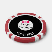プロフェッショナルカスタマイズ可能ビジネスシックブランド ポーカーチップ (シングル)