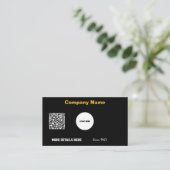 プロフェッショナルカスタムのビジネスカーモダンド&お洒落 名刺 (スタンド正面)