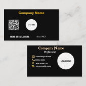 プロフェッショナルカスタムのビジネスカーモダンド&お洒落 名刺 (正面/裏面)