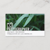 プロフェッショナルカスタムアートワーク写真 名刺 (正面)