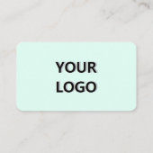 プロフェッショナルカスタムデザインロゴ付き名刺 名刺 (裏面)