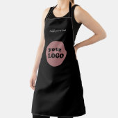 プロフェッショナルカスタムビジネスのロモダングブラック エプロン (インサイチュ)