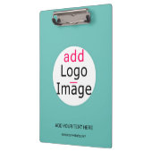 プロフェッショナルカスタムビジネスシックブランドミントグリーン クリップボード (左)