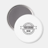 プロフェッショナルカスタムビジネスロゴプロモーション マグネット (正面/裏面)