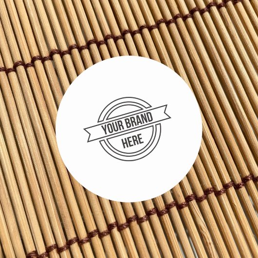 プロフェッショナルカスタムビジネスロゴプロモーション ラウンドシール