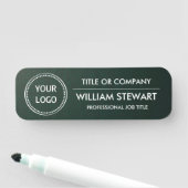 プロフェッショナルカスタムビジネスロゴ従業員スタッフ 名札 (インサイチュ)