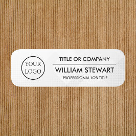 プロフェッショナルカスタムビジネスロゴ従業員スタッフ 名札