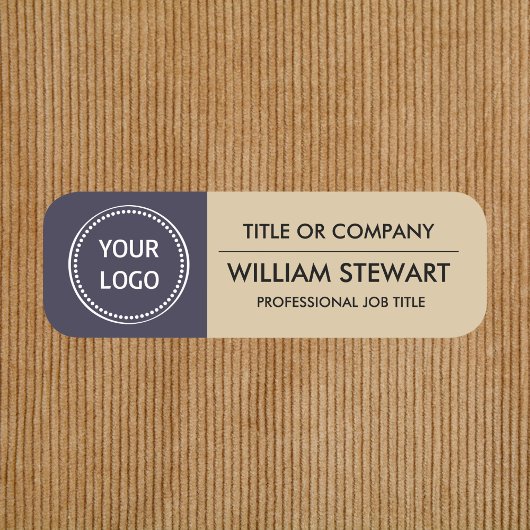 プロフェッショナルカスタムビジネスロゴ従業員スタッフ 名札