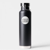 プロフェッショナルカスタムビジネスロゴQRコードWebサイト ウォーターボトル (左面)