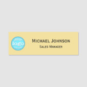 プロフェッショナルカスタムビジネスロモダンゴ社員 名札 (正面)