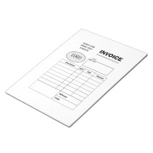 プロフェッショナルカスタムビジネス請求書 ノートパッド