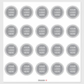 プロフェッショナルカスタムビニールロゴ粘着シール シール (シート)