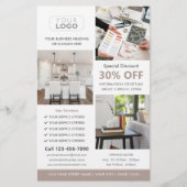 プロフェッショナルカスタムフォトロゴ タウペ マーケティング チラシ (正面)