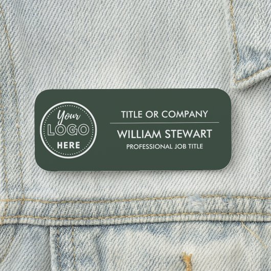 プロフェッショナルカスタムブランディングロゴ従業員スタッフ 名札