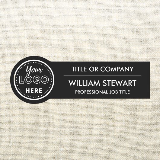 プロフェッショナルカスタムブランディングロゴ従業員スタッフ 名札