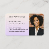 プロフェッショナルカスタムヘッドショット名刺 名刺 (正面)