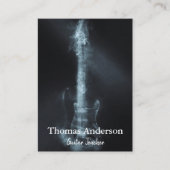 プロフェッショナルカスタムミュージカル楽器ギター 名刺 (正面)