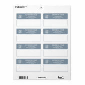 プロフェッショナルカスタムロゴの出荷 ラベル (フルシート)