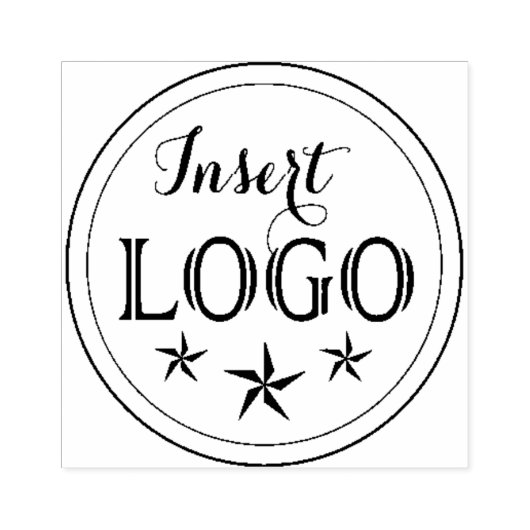 プロフェッショナルカスタムロゴゴムの木印 ラバースタンプ (インプリント)