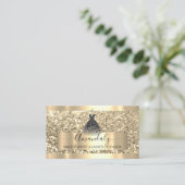 プロフェッショナルカスタムロゴドレスファッションスタイリスト 名刺 (スタンド正面)