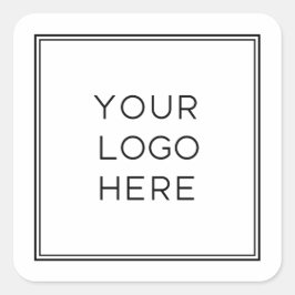 プロフェッショナルカスタムロゴ |シンプルミニマリスト スクエアシール