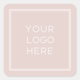 プロフェッショナルカスタムロゴ |シンプルミニマリスト スクエアシール