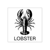 プロフェッショナルカスタムロブスター結婚の食事の選択 ラバースタンプ (インプリント)