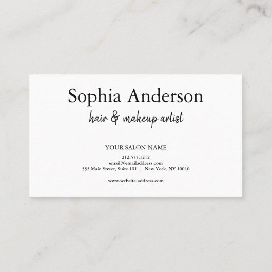 プロフェッショナルカスタムロータスロゴヨガスタジオ 名刺 (裏面)