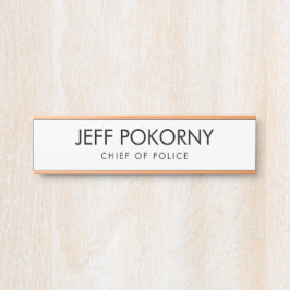 プロフェッショナルカスタム事業 サインプレート