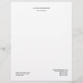 プロフェッショナルカスタム事業 レターヘッド