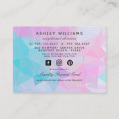 プロフェッショナルカスタム事業 名刺 (裏面)