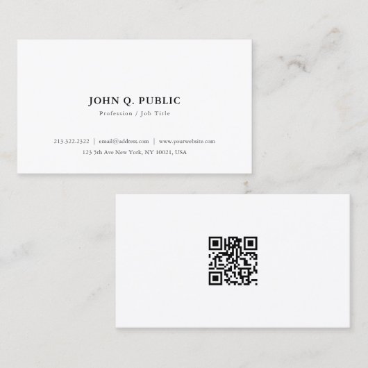 プロフェッショナルカスタム事業 名刺 (正面/裏面)