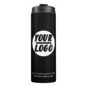 プロフェッショナルカスタム会社のロゴと文字 タンブラー (正面)