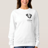 プロフェッショナルカスタム会社のロゴ スウェットシャツ (正面)