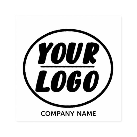 プロフェッショナルカスタム会社のロゴ ラバースタンプ (インプリント)