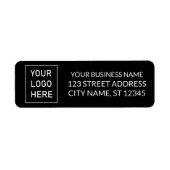 プロフェッショナルカスタム会社ロゴビジネスブラック ラベル (正面)