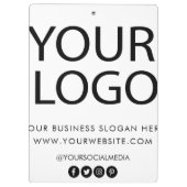 プロフェッショナルカスタム会社ロゴ文字事業 クリップボード (裏面)