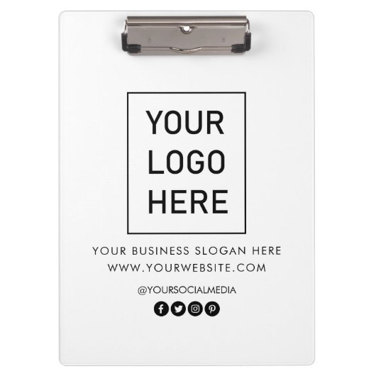 プロフェッショナルカスタム会社ロゴ文字事業 クリップボード (正面)