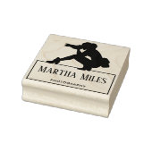 プロフェッショナルカスタム写真のロゴと名前 ラバースタンプ (スタンプ)