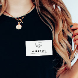 プロフェッショナルカスタム磁気名バッジ（ロゴ付き） 名札