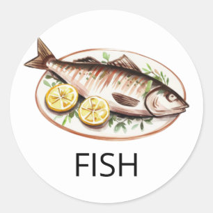 プロフェッショナルカスタム魚結婚の食事の選択 ラウンドシール
