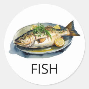 プロフェッショナルカスタム魚結婚の食事の選択 ラウンドシール