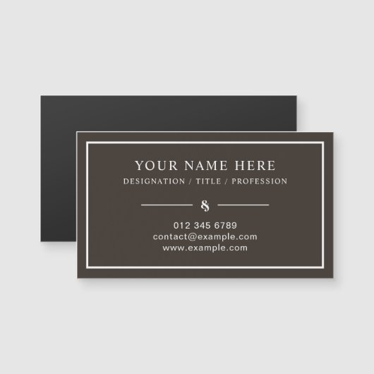 プロフェッショナルカスタムSt付き磁気名刺 (正面/裏面)