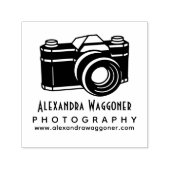 プロフェッショナルカメラカメラ#6ビジネスロゴ セルフインキングスタンプ (デザイン)