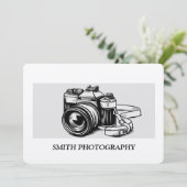 プロフェッショナルカメラフォトグラファーのギフト証明書 (スタンド正面)