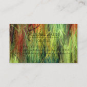 プロフェッショナルカラフルウモダンッドモノグラム#3 名刺 (裏面)