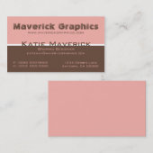 プロフェッショナルカラーデュオス名刺 名刺 (正面/裏面)